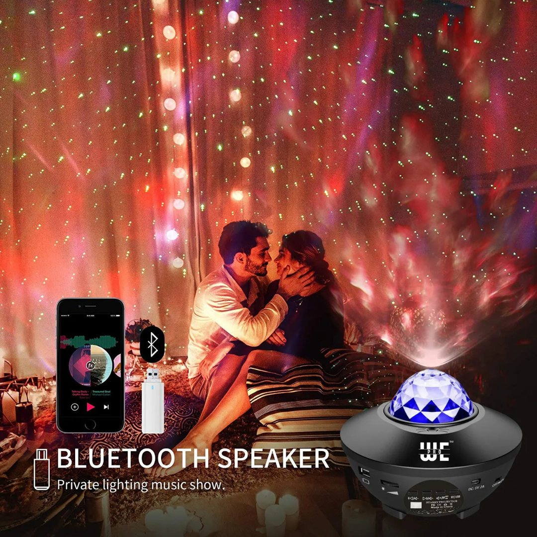 Galaxy Projector Night Light Lamp