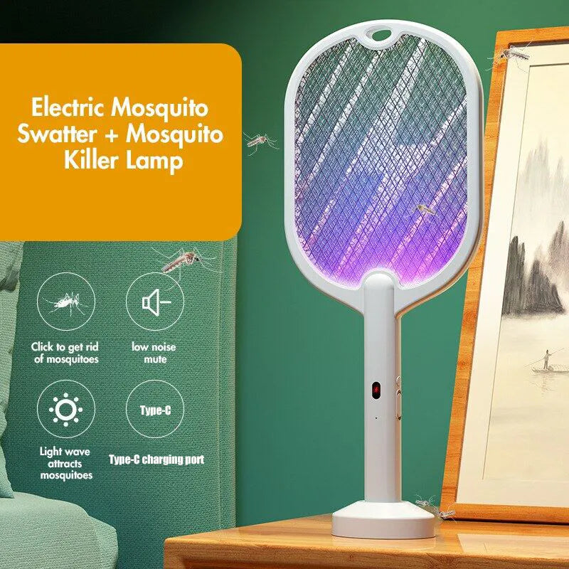 3 IN 1 LED MOSQUITO KILLER RACKET